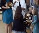 Kate Middleton a accueilli 150 enfants issus de l'une de ses associations caritatives, The Art Room, au théâtre. Était jouée la pièce  The Lion, the Witch and The Wardrobe  de C.S Lewis à Londres, le 15 juin 2012