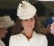 Kate Middleton, sublime, lors de la cérémonie de l'Ordre de la Jarretière au château Windsor, à Londres, le 18 juin 2012