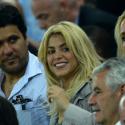 Euro 2012 : Shakira et Sara Carbonero supportrices amoureuses de leurs Espagnols