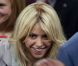 Shakira admiratrice de son homme Gerard Piqué dans les tribunes de la Gdansk Arena en Pologne lors de la rencontre entre l'Espagne et la Croatie le 18 juin 2012 durant l'Euro 2012