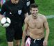 Gerard Piqué lors du match entre l'Espagne et la Croatie le 18 juin 2012 à la Gdansk Arena dans le cadre de l'Euro en Pologne