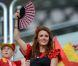 Le spectacle était dans les tribunes lors du match entre l'Espagne et la Croatie le 18 juin 2012 à la Gdansk Arena dans le cadre de l'Euro en Pologne