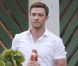 Justin Timberlake sur le tournage de Runner, Runner, à Puerto Rico le 25 juin 2012
