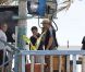 Justin Timberlake sur le tournage de Runner, Runner, à Puerto Rico le 25 juin 2012