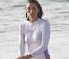 Jessica Biel se jette dans les eaux mouvementées de Porto Rico en attendant son Justin Timberlake en tournage. Juin 2012