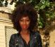 Inna Modja lors du défilé de mode haute couture Zahia automne-hiver 2012-2013 le 2 juillet 2012 à l'hôtel Salomon de  Rothschild  à Paris