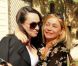 Emmanuelle Béart et Béatrice Dalle lors du défilé de mode haute couture Zahia automne-hiver 2012-2013 le 2 juillet 2012 à l'hôtel Salomon de  Rothschild  à Paris