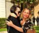 Emmanuelle Béart et Béatrice Dalle lors du défilé de mode haute couture Zahia automne-hiver 2012-2013 le 2 juillet 2012 à l'hôtel Salomon de  Rothschild  à Paris
