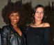 Inna Modja et Zoé Félix lors du défilé de mode haute couture Zahia automne-hiver 2012-2013 le 2 juillet 2012 à l'hôtel Salomon de  Rothschild  à Paris