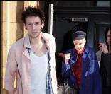 Agyness Deyn et son finacé Josh Husband