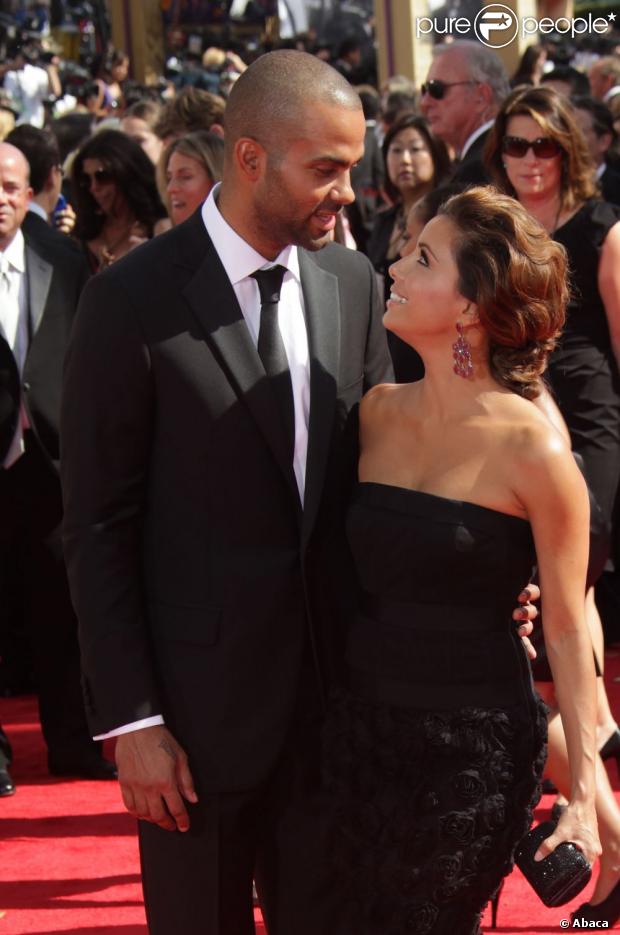 Eva Longoria et Tony Parker début 2010