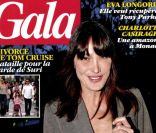 Une du magazine Gala en kiosques le 4 juillet 2012