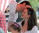 Jennifer Garner et Ben Affleck emmènent leurs filles célébrer la journée nationale des États-Unis et assister à une parade, le 4 juillet 2012 à Los Angeles