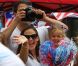 Jennifer Garner et Ben Affleck emmènent leurs filles célébrer la journée nationale des États-Unis, le 4 juillet 2012 à Los Angeles