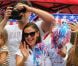 Jennifer Garner et Ben Affleck emmènent leurs filles célébrer la journée nationale des États-Unis, le 4 juillet 2012 à Los Angeles