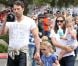 Jennifer Garner et Ben Affleck célèbrent le 4 juillet, fête nationale américaine, en compagnie de leurs deux filles Violet et Seraphina, à Los Angeles