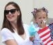 Jennifer Garner et Ben Affleck célèbrent le 4 juillet, fête nationale américaine, en compagnie de leurs deux filles Violet et Seraphina, à Los Angeles