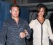 Nick Lachey et Vanessa Minnillo ont célébré leur premier anniversaire de mariage en tête à tête dans un restaurant de West Hollywood, à Los Angeles, le 15 juillet 2012.