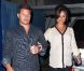 Nick Lachey et Vanessa Minnillo ont célébré leur premier anniversaire de mariage dans un restaurant de West Hollywood, à Los Angeles, le 15 juillet 2012.