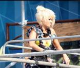 Les Pussycat Dolls lors du tournage du clip 
