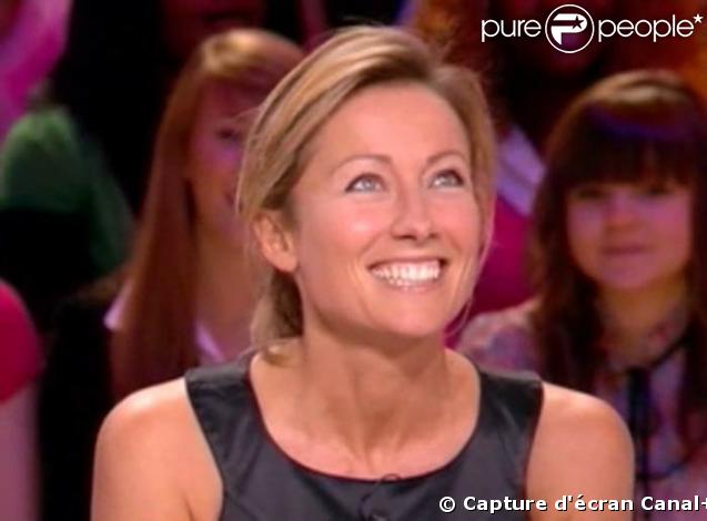 Anne-Sophie Lapix au Grand Journal du 16/06/08