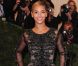 Beyoncé Knowles sur le tapis rouge de MET Gala à New York, le 7 mai 2012