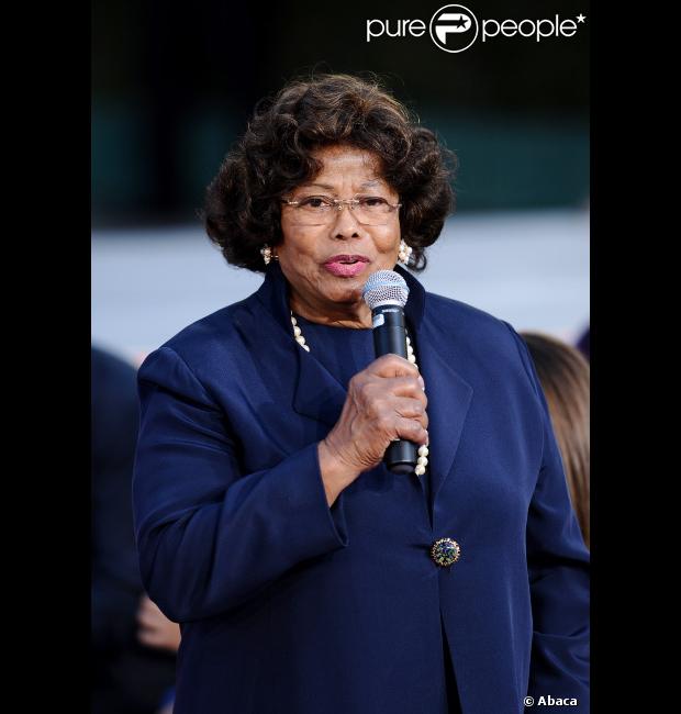 Katherine Jackson le 26 janvier 2012 pour le Michael Jackson - The Immortal World Tour à Los Angeles