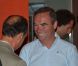 Bernard Hinault lors de la dernière étape du Tour de France 2012 sur les Champs Elysées à Paris le 22 juillet 2012