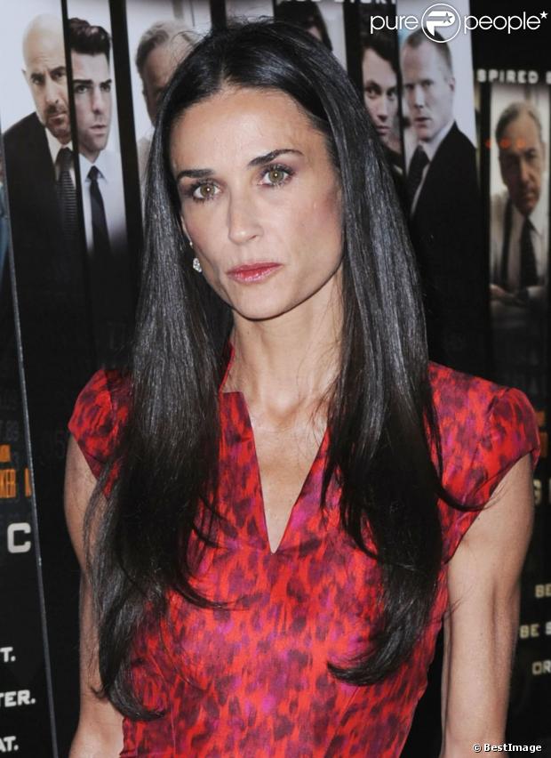 Demi Moore le 17 octobre 2011 à New York
