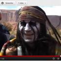 The Lone Ranger : Johnny Depp méconnaissable en Indien