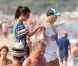 Tara Reid était en forme le 24 juillet 2012, quelques jours après son hospitalisation en sortant du Club 55 à Saint-Tropez