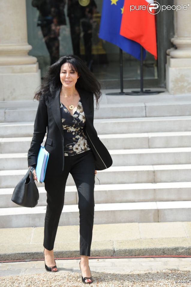 Yamina Benguigui à l'Elysée, le 23 mai 2012.