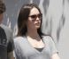Megan Fox, enceinte, s'offre un déjeuner dans un restaurant japonais avec son époux Brian Austin Green à West Hollywood le 25 juillet 2012