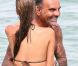 Christian Audigier rayonne d'amour pour Nathalie sous le soleil de St-Tropez