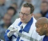 Franck Ribery blessé pndant le match France Italie