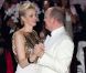 Chalene Wittstock et le Prince Albert, plus complices que jamais lors du Bal de la Croix-Rouge à Monaco, le vendredi 3 août 2012.