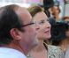 Promenade à Bormes-les-Mimosas pour François Hollande et Valérie Trierweiler, le vendredi 3 août 2012.