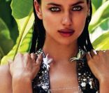 Irina Shayk pose pour la campagne 2013 de la marque Agua Bendita.