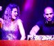  Clara Morgane : sexy et déchaînée auprès de son mari DJ Jey Didarko lors du concert "ON THE BEACH" à Liège, le 2 août 2012. 