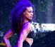  Harmony, danseuse de Clara Morgane, fait le show lors du concert "ON THE BEACH" à Liège, le 2 août 2012. 