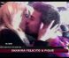Shakira embrasse son homme Gerard Piqué après sa victoire lors de la coupe du Roi le 25 mai 2012