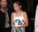 Scarlett Stallone va au restaurant avec sa famille à Paris le 10 août 2012