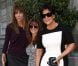 Jennifer Flavin et Kris Jenner à Paris le 10 août 2012