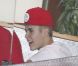 Justin Bieber mange dans un restaurant japonais en famille, le samedi 11 août 2012, à Studio City.