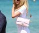 Zahia Dehar, en juillet 2012 à St-Tropez.