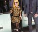 Lady Gaga à son arrivée à Bucarest, en Roumanie, le 15 août 2012.