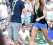 Liam du groupe One Direction avec sa petite amie Danielle assistent au V Festival, le samedi 18 août 2012.