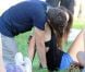 Liam du groupe One Direction avec sa petite amie Danielle assistent au V Festival, le samedi 18 août 2012.