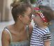 Nicole Richie et son fils Sparrow lors d'une fête d'anniversaire à Beverly Hills. Le 19 août 2012.