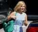 Geri Halliwell en visite dans la ville de Grasse, le 20 août 2012.
